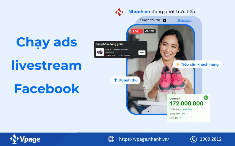 Chạy quảng cáo livestream Facebook